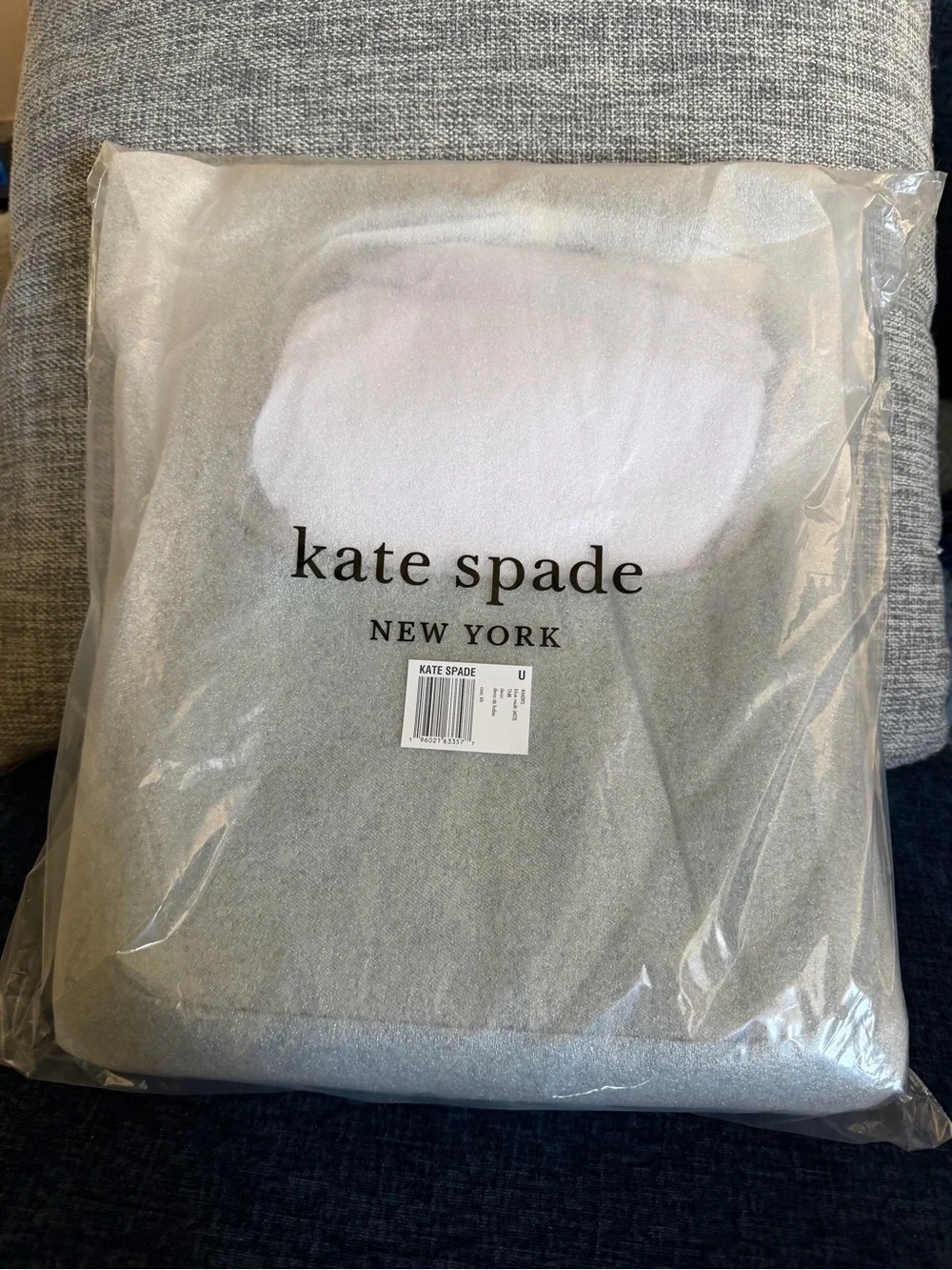 Kate Spade New York Deco Denim Suede Hobo Crossbody NWT